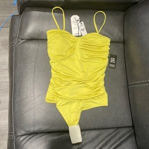 Express Body Contour Ruched Body Suit